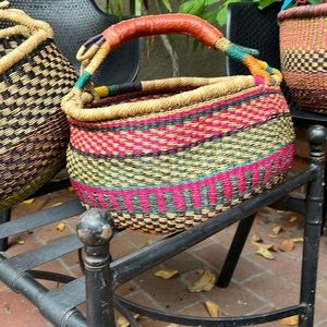 Handwoven African baskets. Made in Ghana brand new